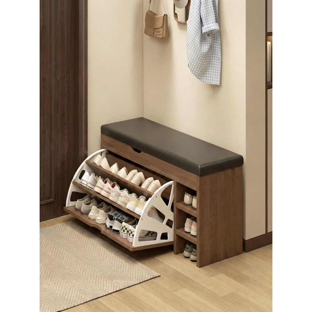 Shoe Changing Stool Household Door Extremely Narrow Entry Door Wearing ...