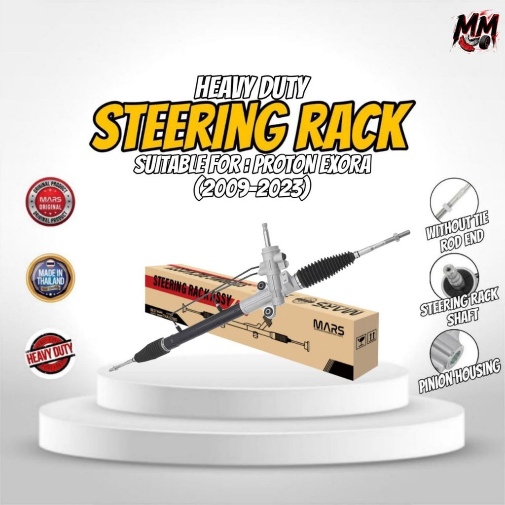 (FULL NEW) (NOT RECOND) STEERING RACK FOR PROTON EXORA,SUPRIMA S,PREVE ...