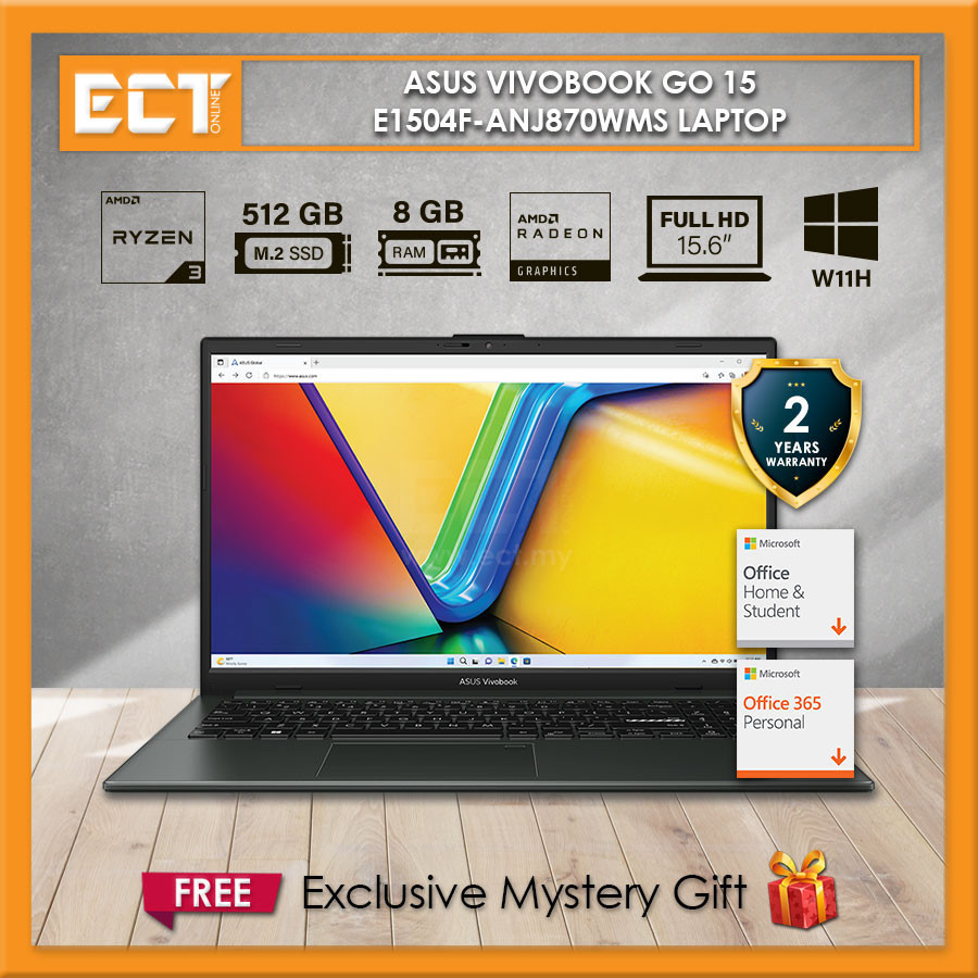 Asus VivoBook Go 15 E1504F-ANJ870WMS / ANJ872WMS Laptop (R3-7320U 15.6 ...