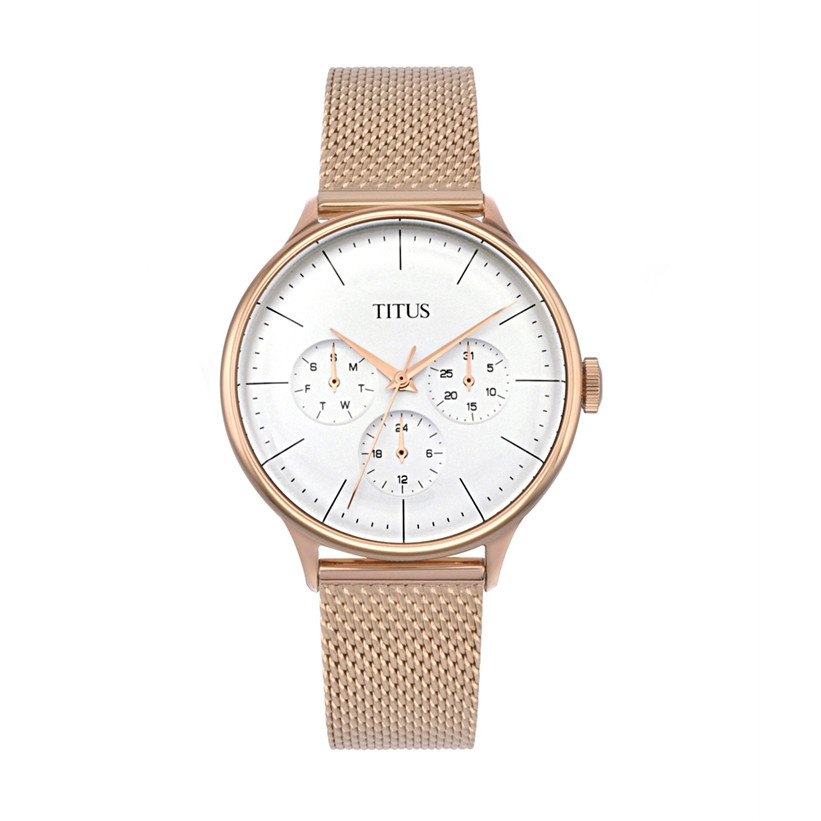 [WOMEN] Interlude Multi-Function Quartz Stainless Steel Watch [W06 ...