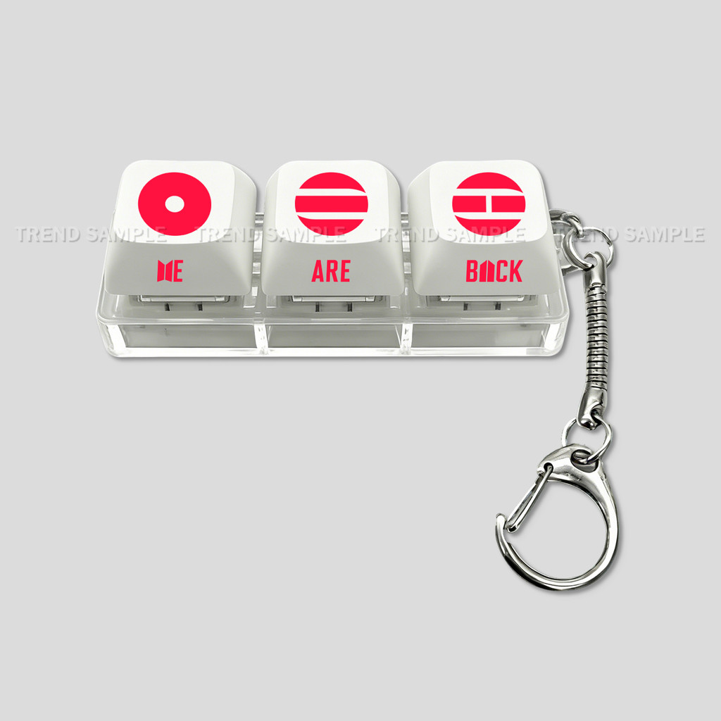 2026 BANGTAN WORLD TOUR ARIRANG COMBACK Keyboard Keycap Keychain ...