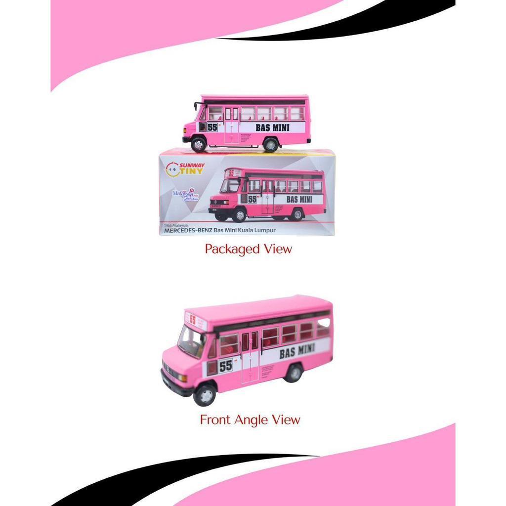 Sunway Tiny Toys: City MY4 Die-cast Model Car - Bas Mini Kuala Lumpur ...