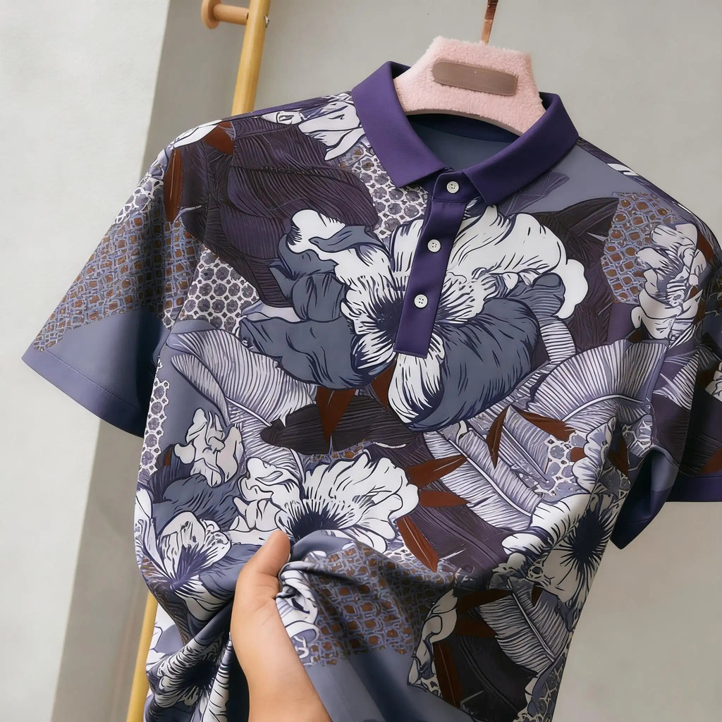 2026 raya shirt Polo Shirt Badick Patterns Traditional Malaysian ...
