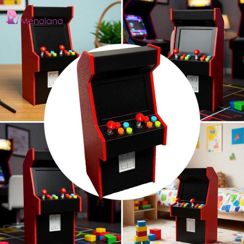 [Menolana] Painted Miniature Arcade Machine Model Tiny Gaming Console ...