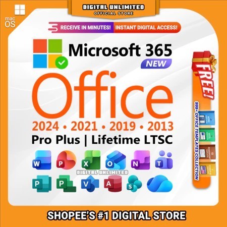 【Lifetime】 Microsoft 365 Office Pro Plus 2024 LTSC Latest for Windows ...