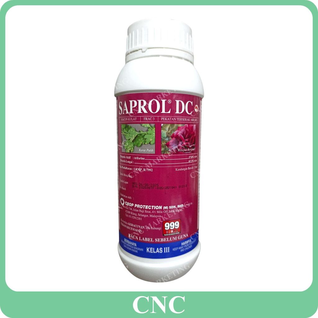 Crop Protection Saprol DC 1L Racun Kulat Triforine 17.8% Fungicide ...