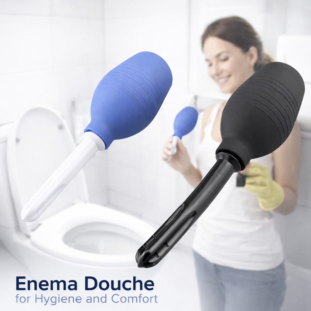 Advanced Anal and Vaginal Cleaning Syringe - Enema Douche for Hygiene ...