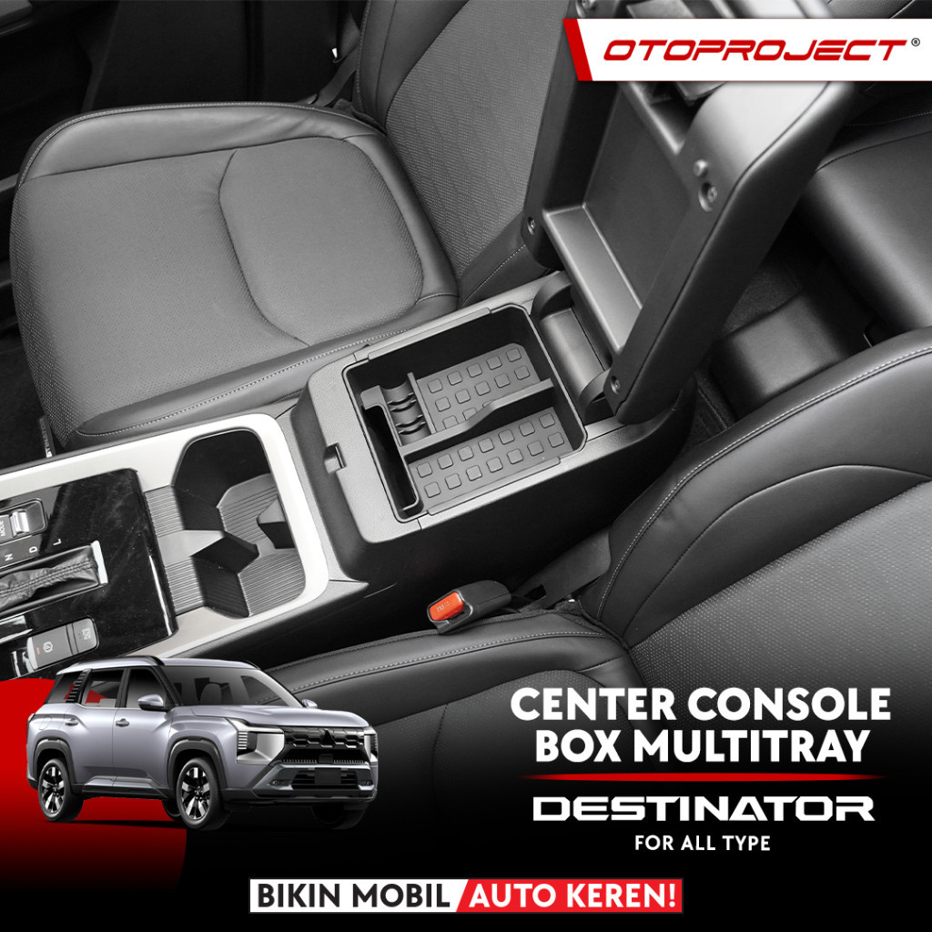 Otoproject - Center Console Box Multitray Destinator | Mitsubishi ...