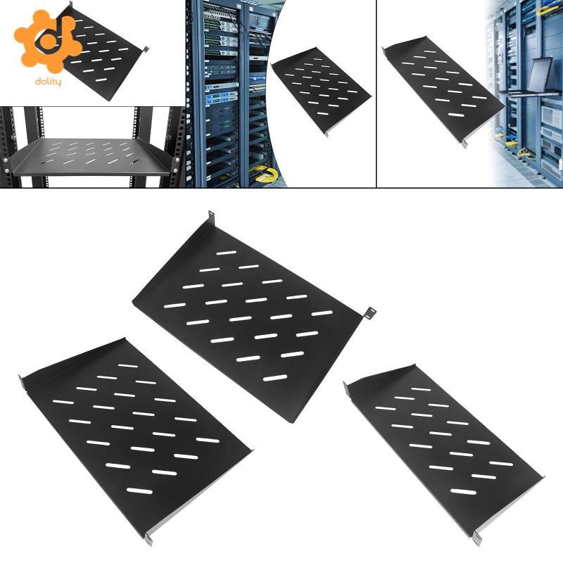[utruiut0k] Server Rack Shelf Ventilated Cantilever Tray for 19 ...