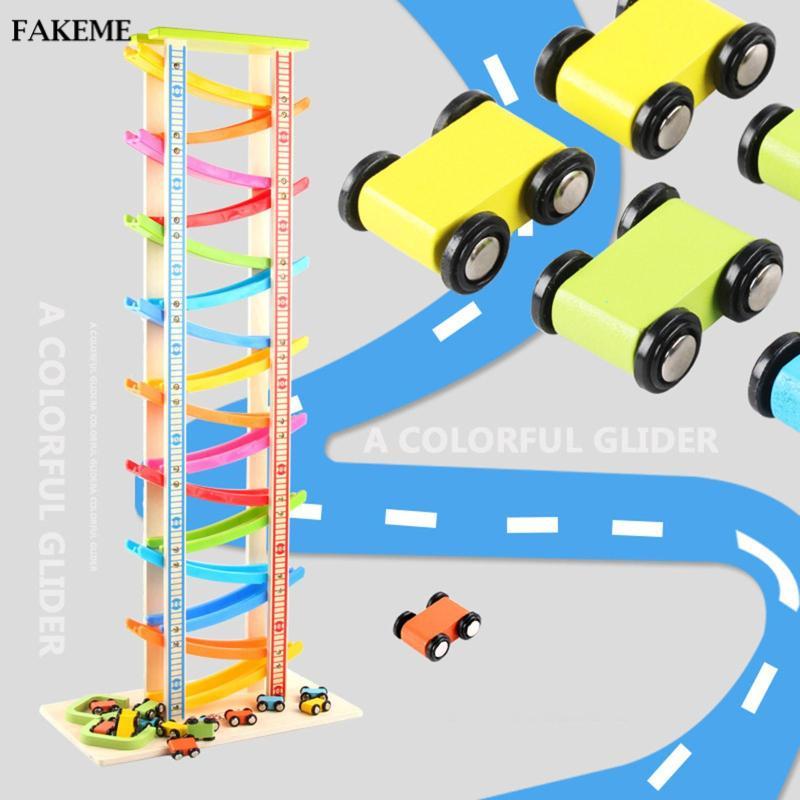[SharprepublicefMY] Car Ramp Toys with Mini Cars, Developmental, Fun ...