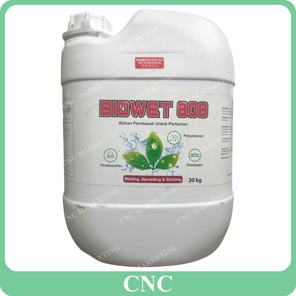 Farmcochem Biowet 808 20L Pesticide Adjuvant Gam Pelekat Racun Wetting ...