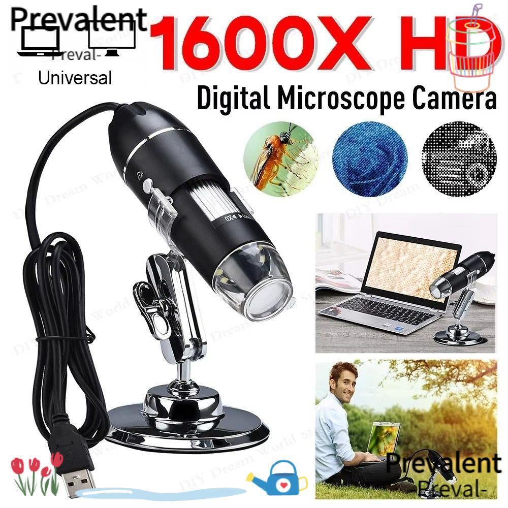 PREVALENT Digital Microscope Camera, Type-C Interface Adjustable Stand ...