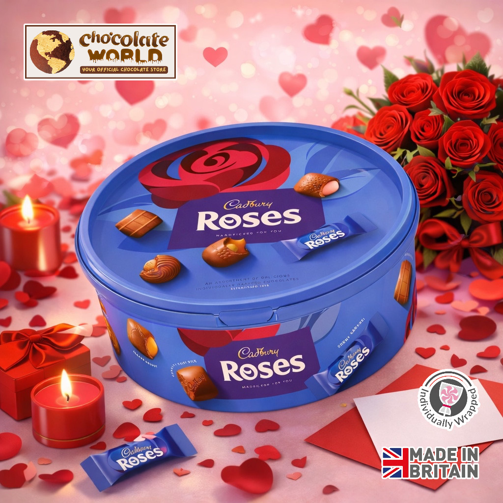 CADBURY ROSES CHOCOLATE TUB 500G (UK) | Shopee Malaysia
