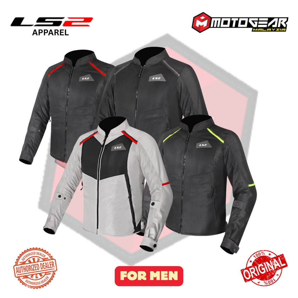 LS2 BREEZE SUMMER RIDING JACKET (MEN) | Shopee Malaysia