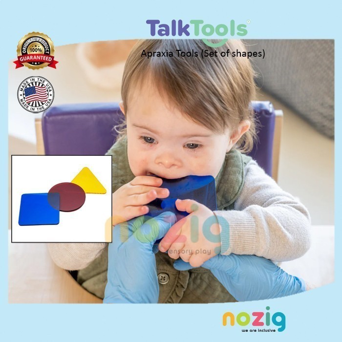 TalkTools Apraxia Tools Shape set speech therapy Feeding essential ...