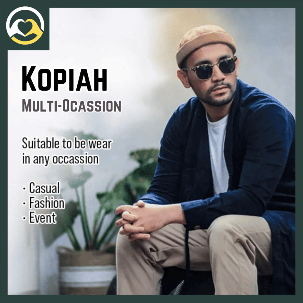 Malaysian Style MikiHat Topi Kopiah | Viral Topiah Trend Baru | Songkok ...