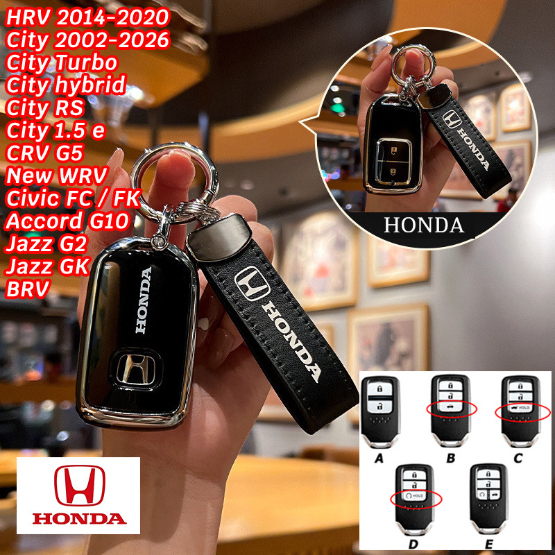HONDA CRV G5 City RS City Turbo WRV HRV 2016 remote control key cover ...
