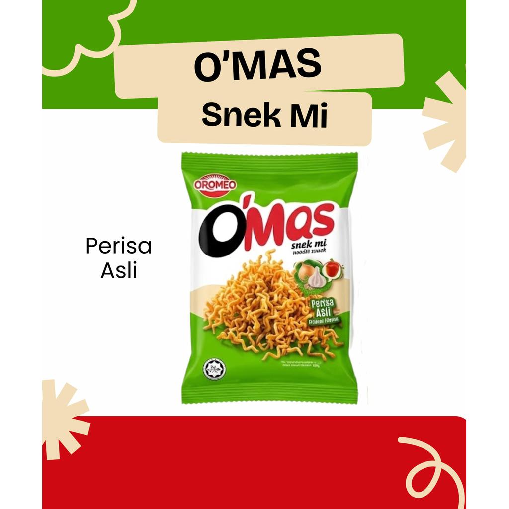 Oromeo O'mas Noodle Snack/Snek Mi | Shopee Malaysia