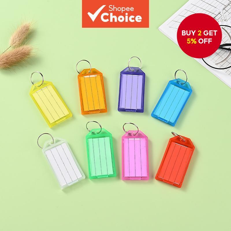 Plastic key card rental color number card key management tool label can ...