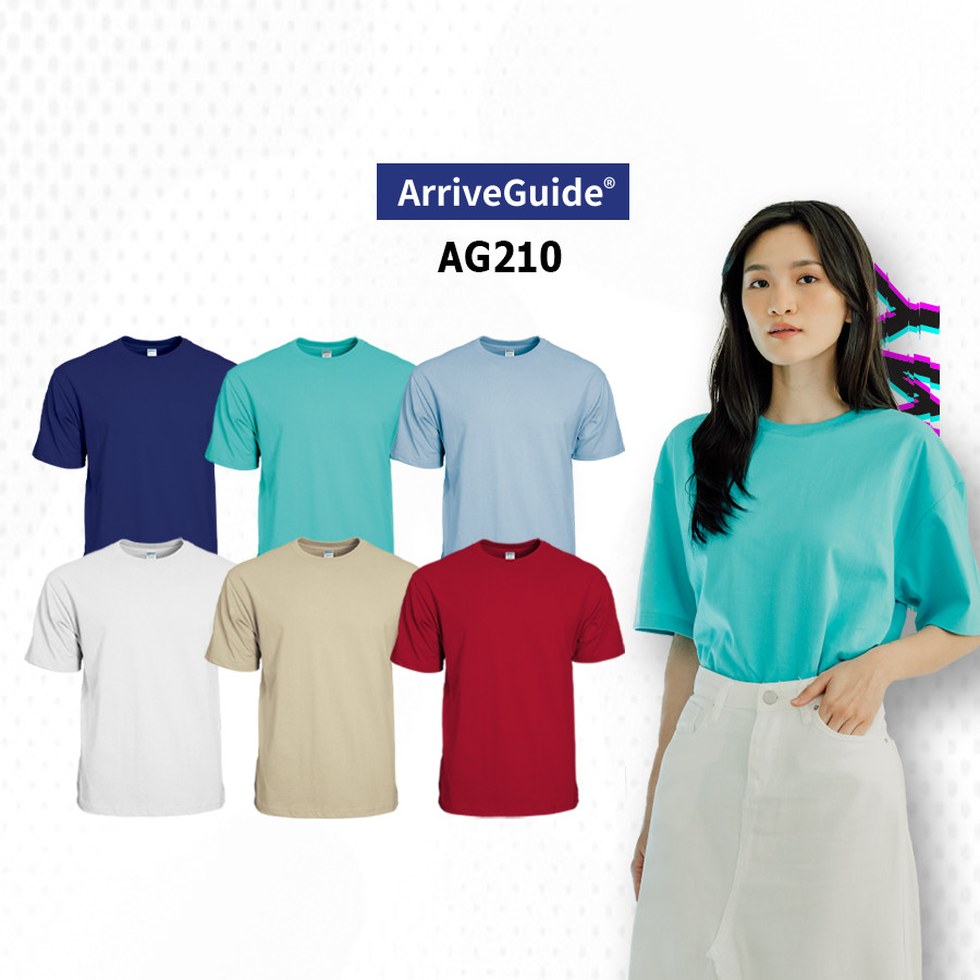 ArriveGuide AG210 NTMY.os Symbolic Siro Cotton Adult Basic T-Shirt 100% ...