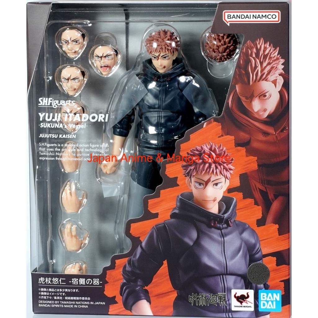 Bandai S.H.Figuarts Jujutsu Kaisen Yuji Itadori Sukuna's Vessel Action ...