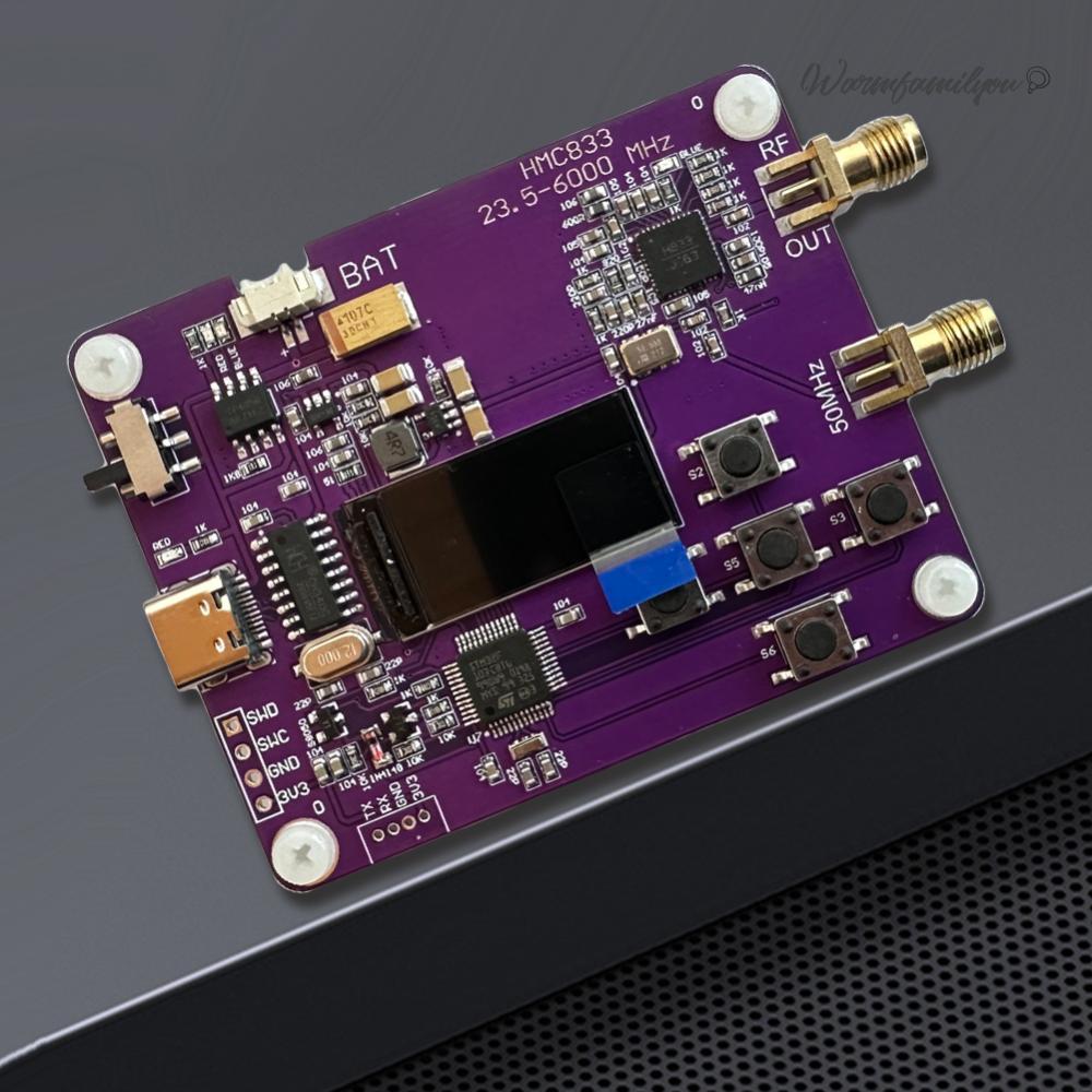 HMC833 6Ghz RF Signal Generator 23.5MHZ-6000MHz RF Signal Source ...