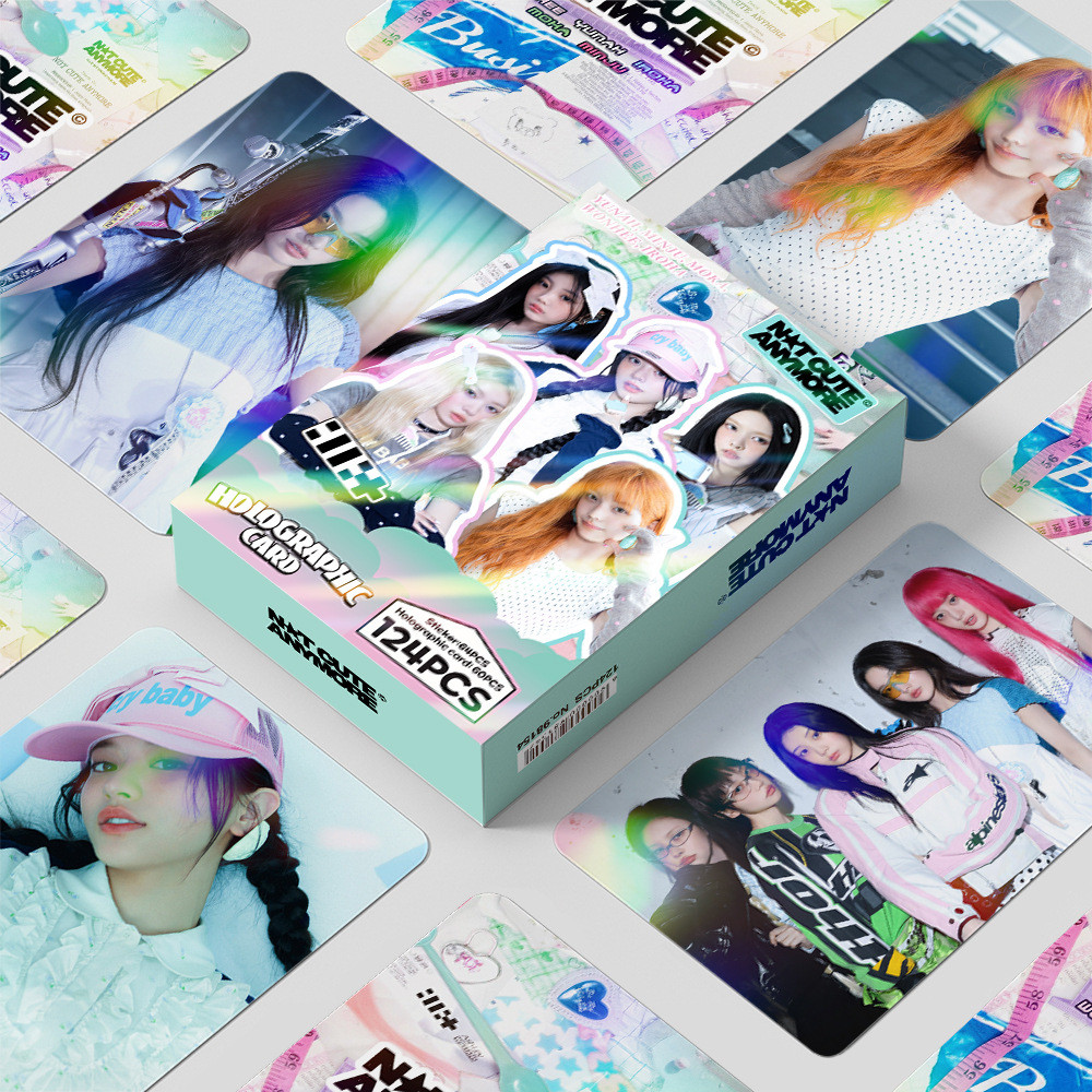 124pcs 2026 ATELIER IVE H2H FOCUS Laser Hologram Lomo Card BM PSYCHO ...