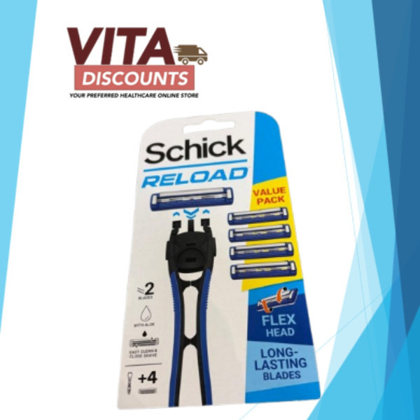 SCHICK RELOAD KIT SET 1+4S | Shopee Malaysia