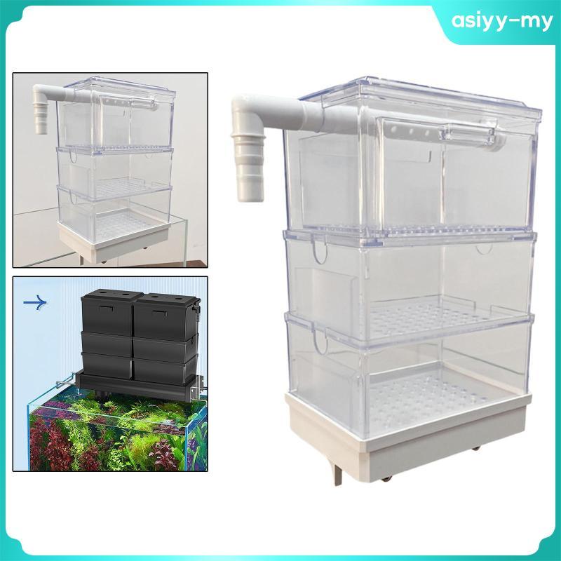 [AsiyyMY] Aquarium Hang on Filter Box Drawer Filter Box Quiet with ...