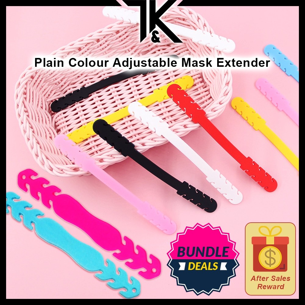 [LOCAL] Mask Extension Plain Adjustable Painless Mask Extender Hanger ...