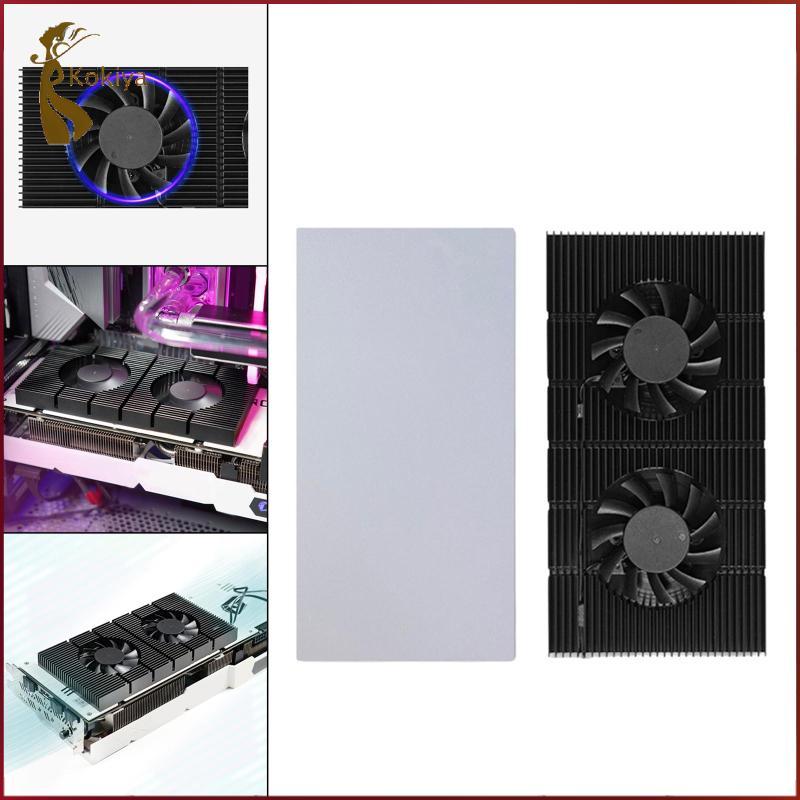 kokiya Graphic Card Backplane Adjustable Cooling Fans W/ Fan for RTX ...