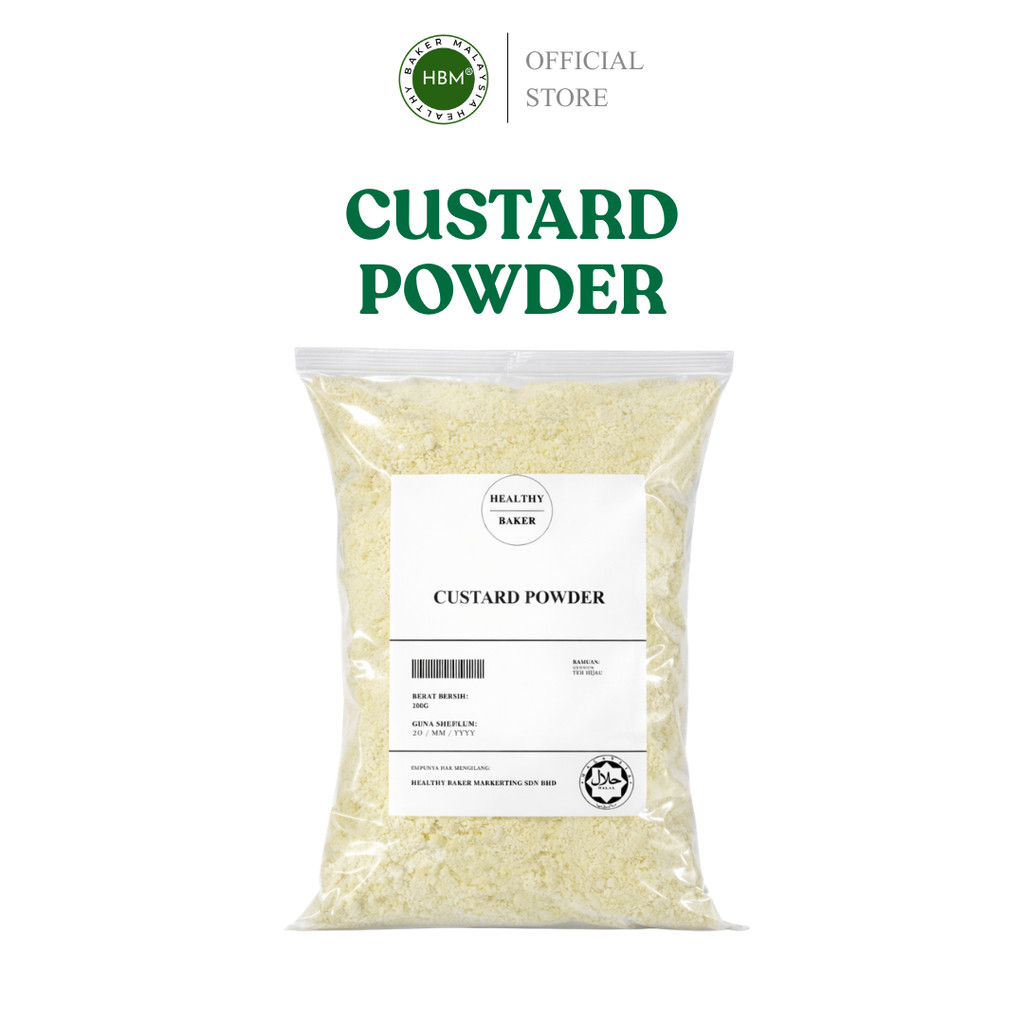 Custard Powder 1kg, 500g / Custard Flour / Tepung Kastard / Kastad ...