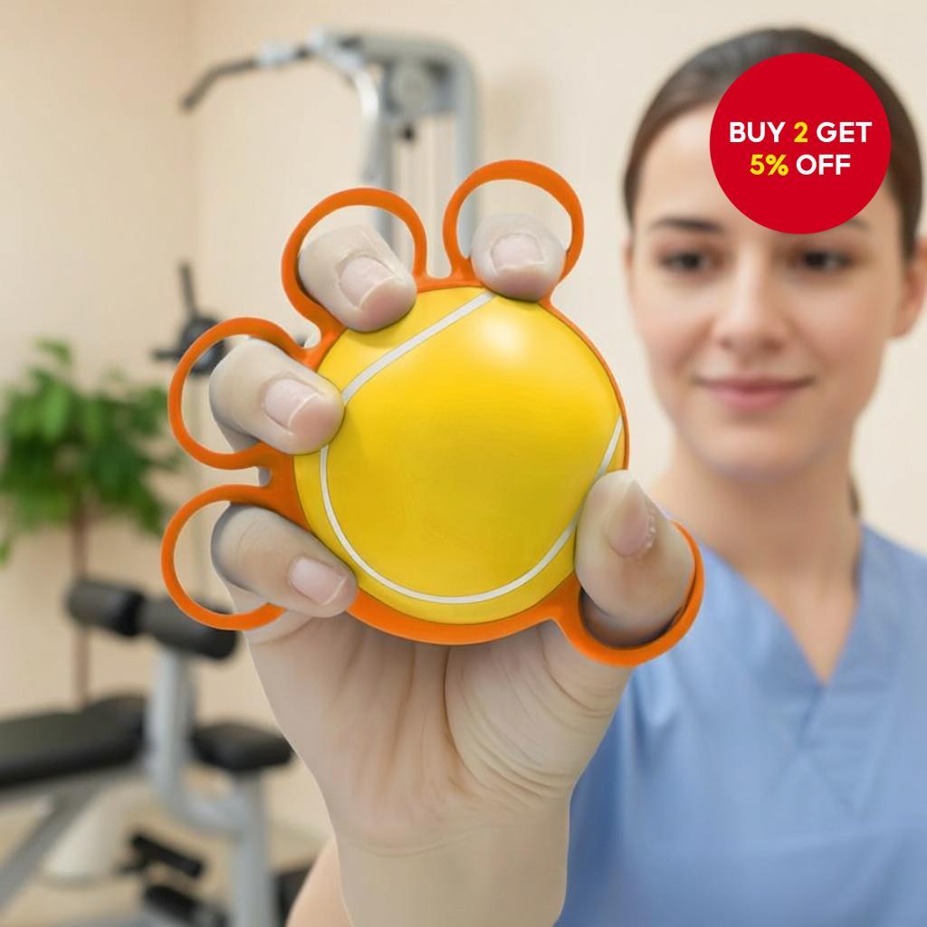 Finger Exercise Trainer for Hand Therapy and Rehabilitation Strength ...