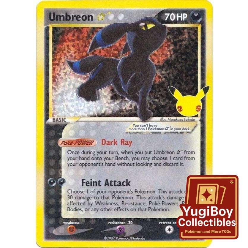 Umbreon Gold Star 17/17