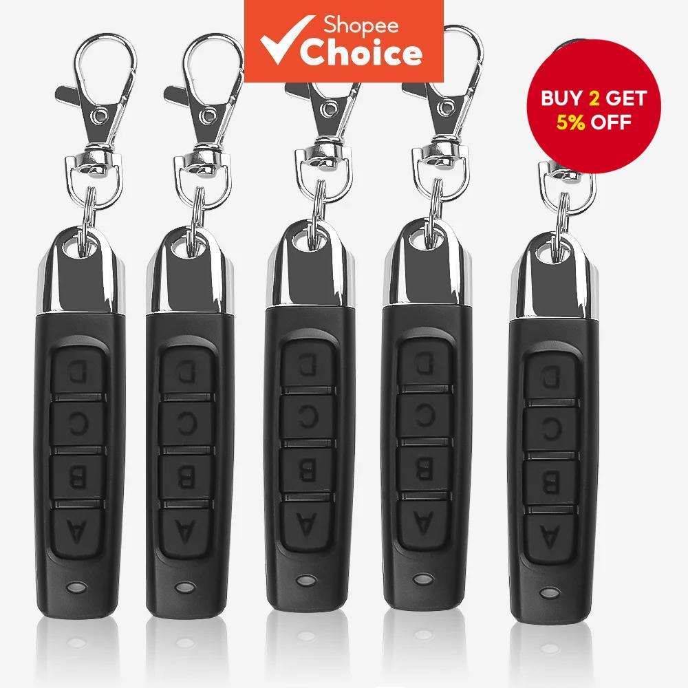 Universal Fixed Code Remote Slim 433MHz 4-in-1 Remote Controls for ...