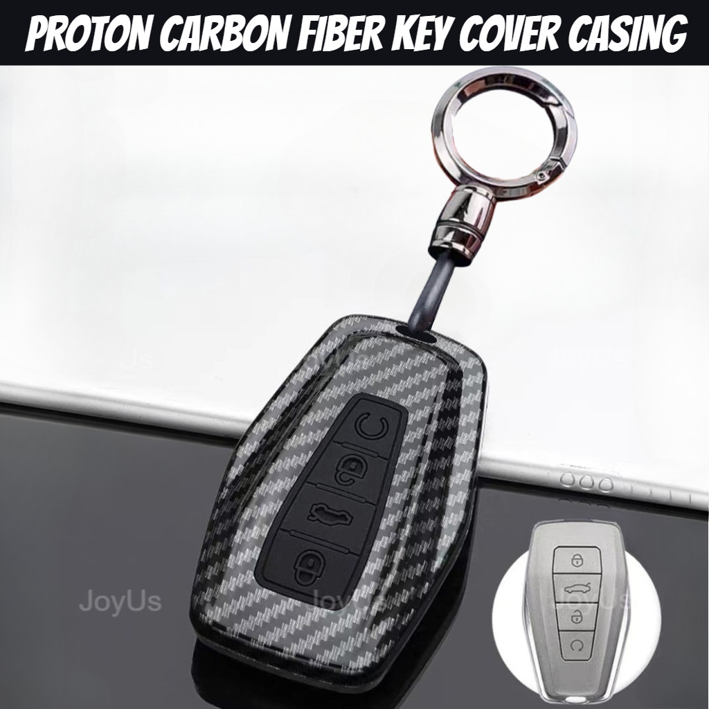 Proton X50 X90 S70 X70 Facelift Carbon Fiber Key Cover Casing | Shopee ...
