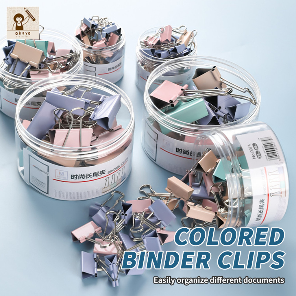 Long-tail Paper Clip Binder Steel Clips Metal Paper Double Clip 19mm ...