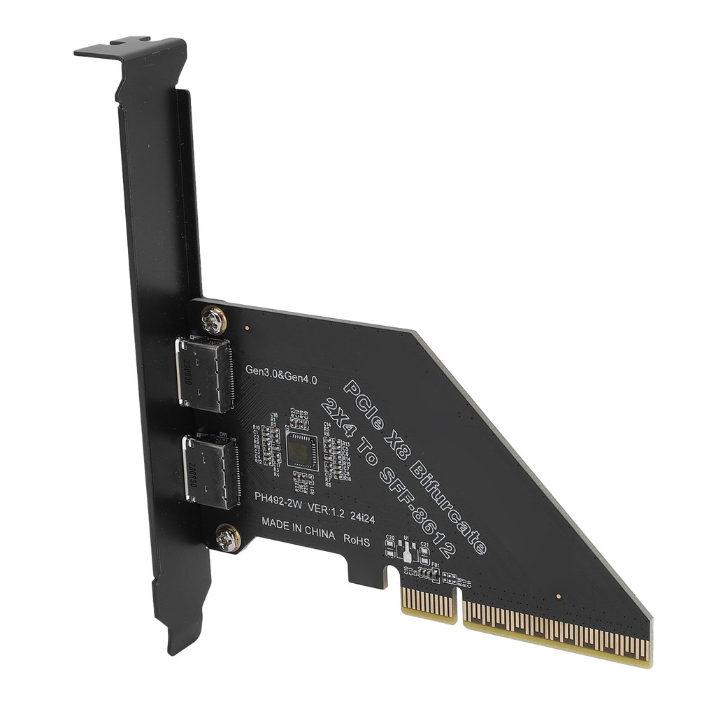 Fun~ PCIe 4.0 X8 To Oculink Card High Speed Data Transfer 128 GT/s SFF ...