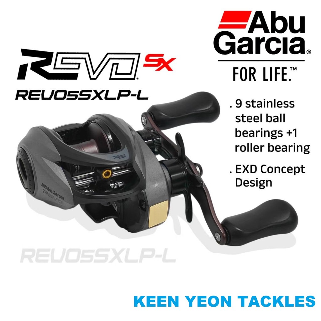 ABU GARCIA REVO 5 SX BAITCASTING (BC) REEL | Shopee Malaysia