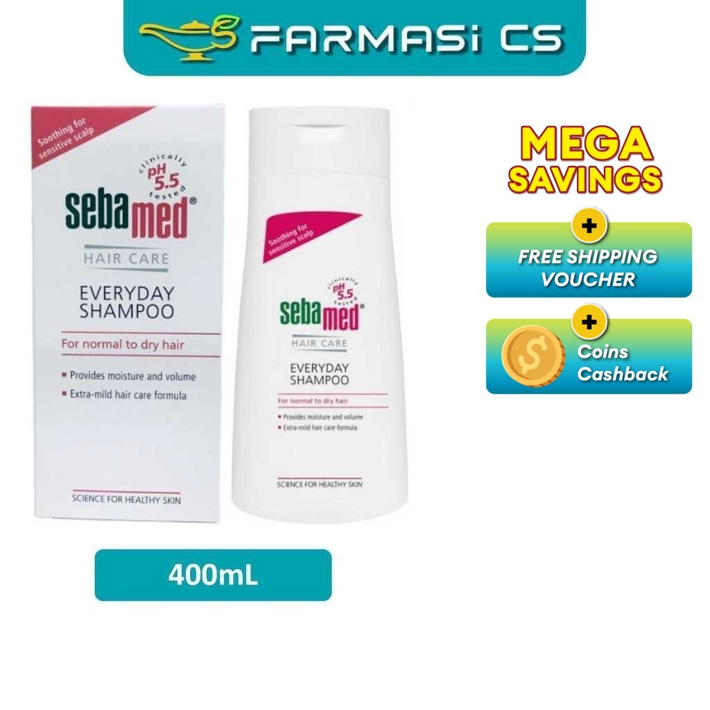 Sebamed Everyday Shampoo 400ml [ haircare, syampu, Farmasi CS ...