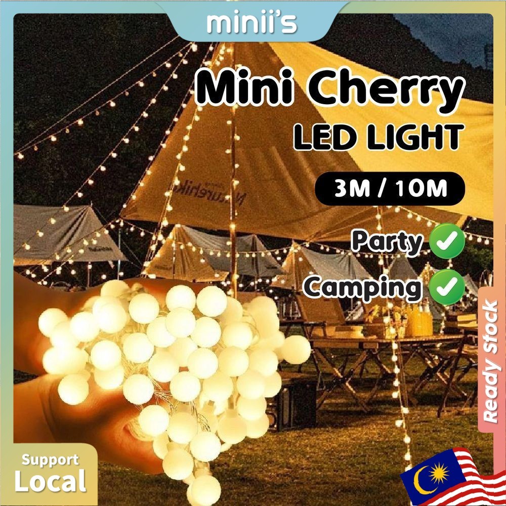 Mini Cherry String Lights Led Festoon Lights Fairy Lights LED ...