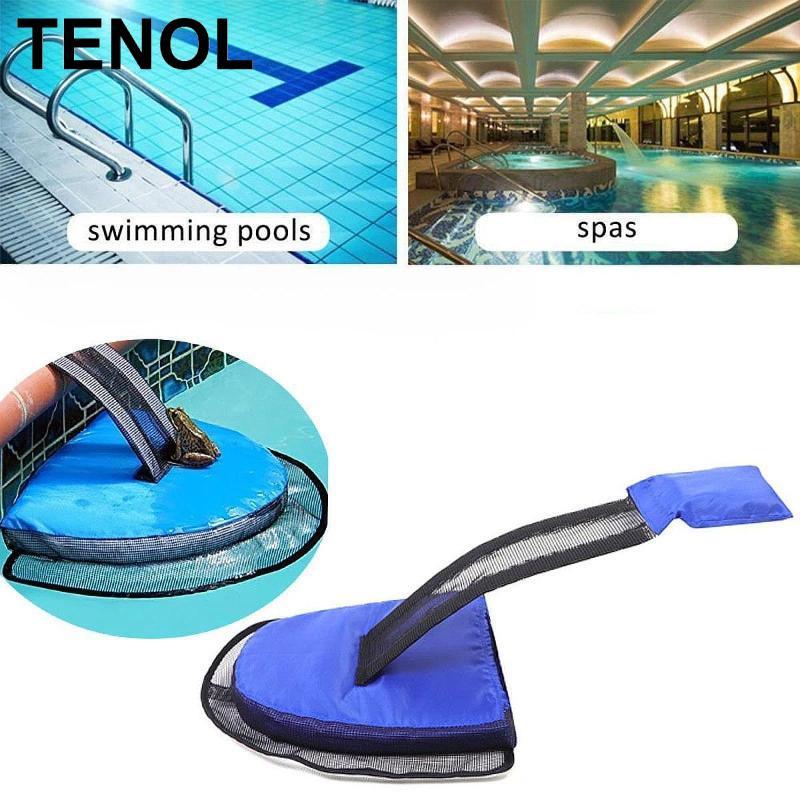 TENOL Pool Animal Escape Ramp,Lily Pad for Frogs Float,Creature Rescue ...