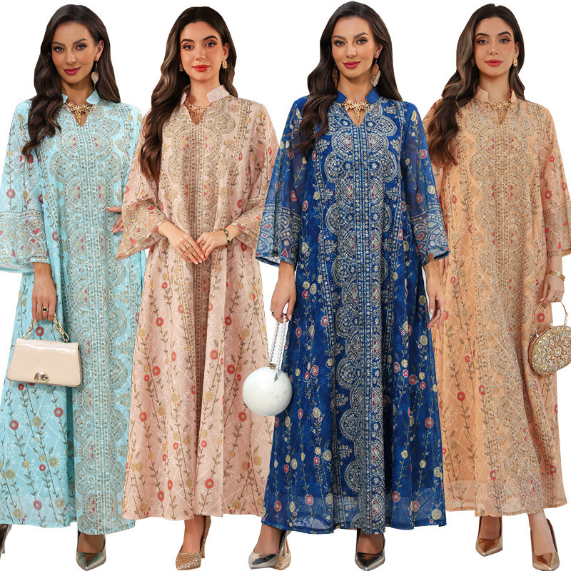 Middle East Dubai Women's Ethnic Robes - New Styles Direct from Factory ...