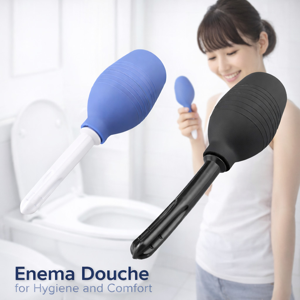 Advanced Anal and Vaginal Cleaning Syringe - Enema Douche for Hygiene ...