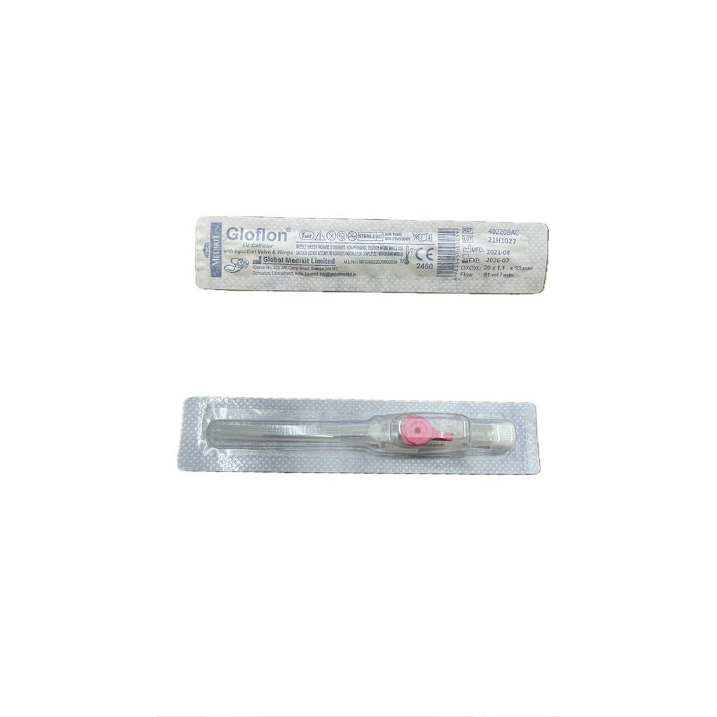 (CLEARANCE) HOSPITECH IV CANNULA PLUS WITH INJECTION VALVE & RADIOPAQUE ...