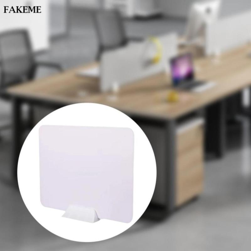 FAKEME Desktop Partition Board Desk Divider Table Screen Multiuse ...