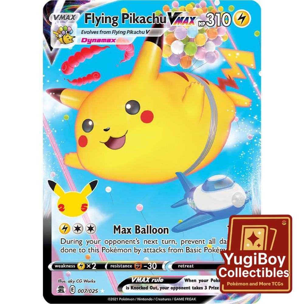 Flying Pikachu VMAX 007/025 Ultra Rare – Celebrations