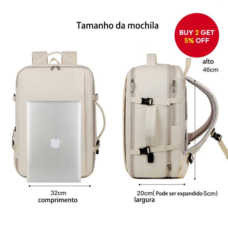 New Expandable Travel Backpack - Oversized Executive Carry-On ...