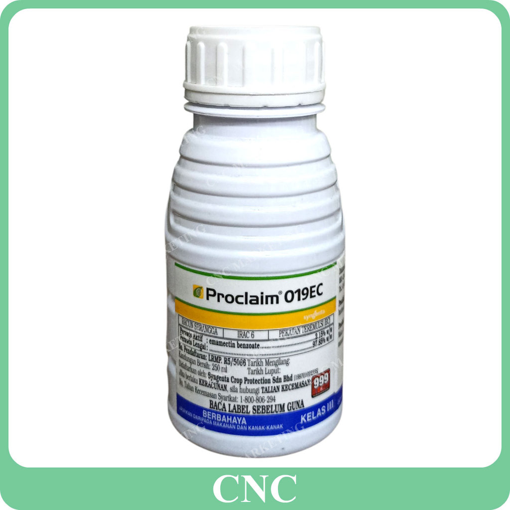 Syngenta Proclaim 019EC 250ML Racun Serangga Emamectin Benzoate 2.15% ...