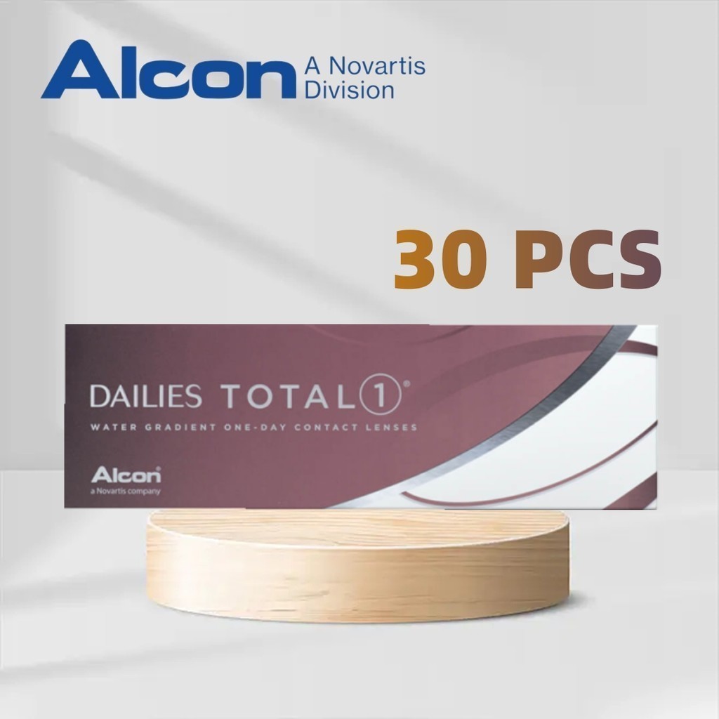 Alcon Dailies Total 1 Daily Disposable Lens One Day Clear Contact ...